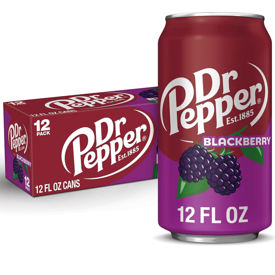 Dr Pepper Blackberry Soda - Crisp Chill Pick