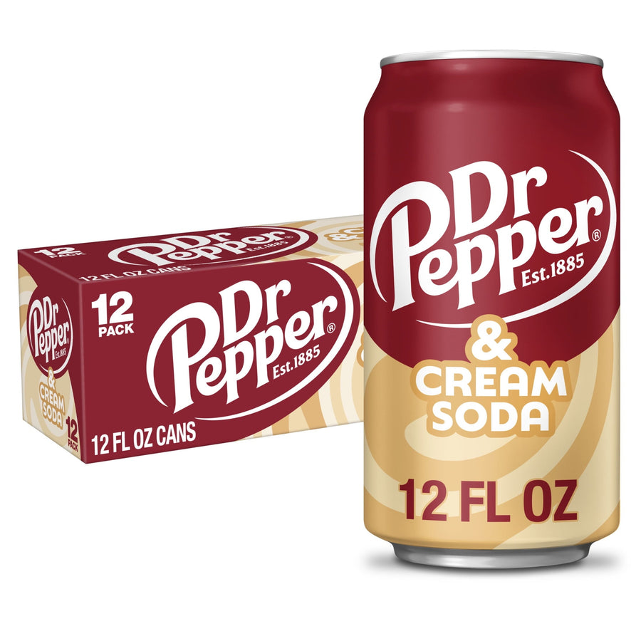 Dr Pepper & Cream Soda - Crisp Soda Pour