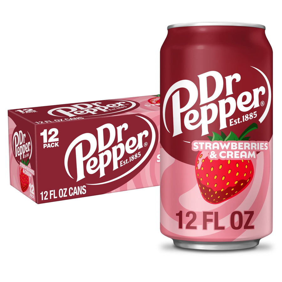 Dr Pepper Strawberries & Cream Soda - Easy Sip Mix